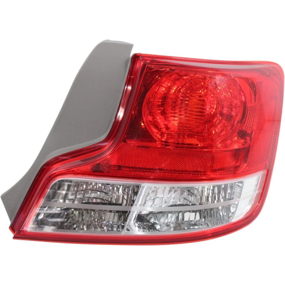 Safe Storage Halogen Tail Light For 2012-2013 Scion tC Right Clear/Red w/ Socket Hole