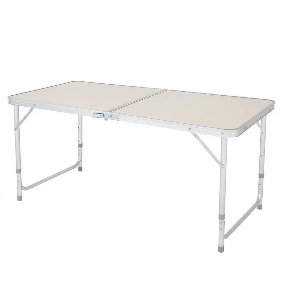 Food-Grade Eco-Friendly Multipurpose Indoor/Outdoor Lightweight Folding Table with Carry Handle