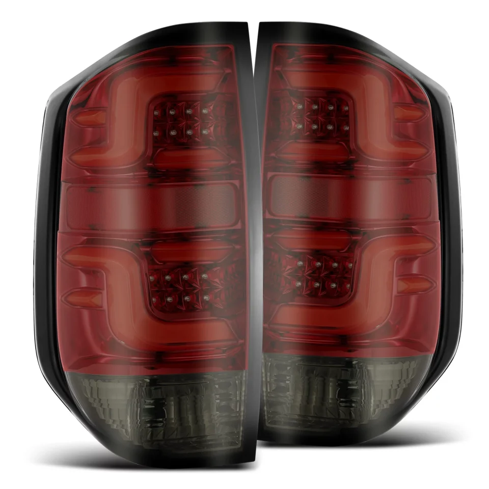 Cast Iron Baking AlphaRex 14-20 Toyota Tundra PRO-Series LED Tail Lights Red Smoke