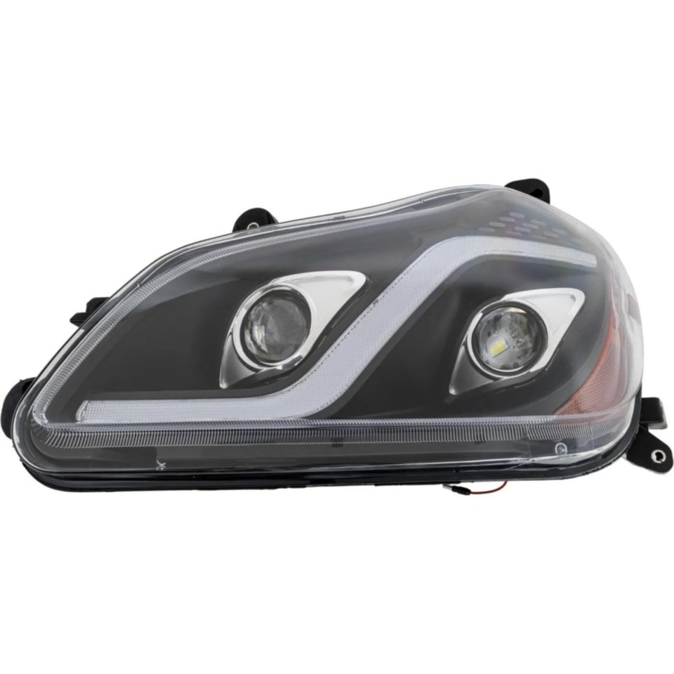 Safe Ceramic Headlight For 2013-2022 Kenworth T680 Driver Side LED