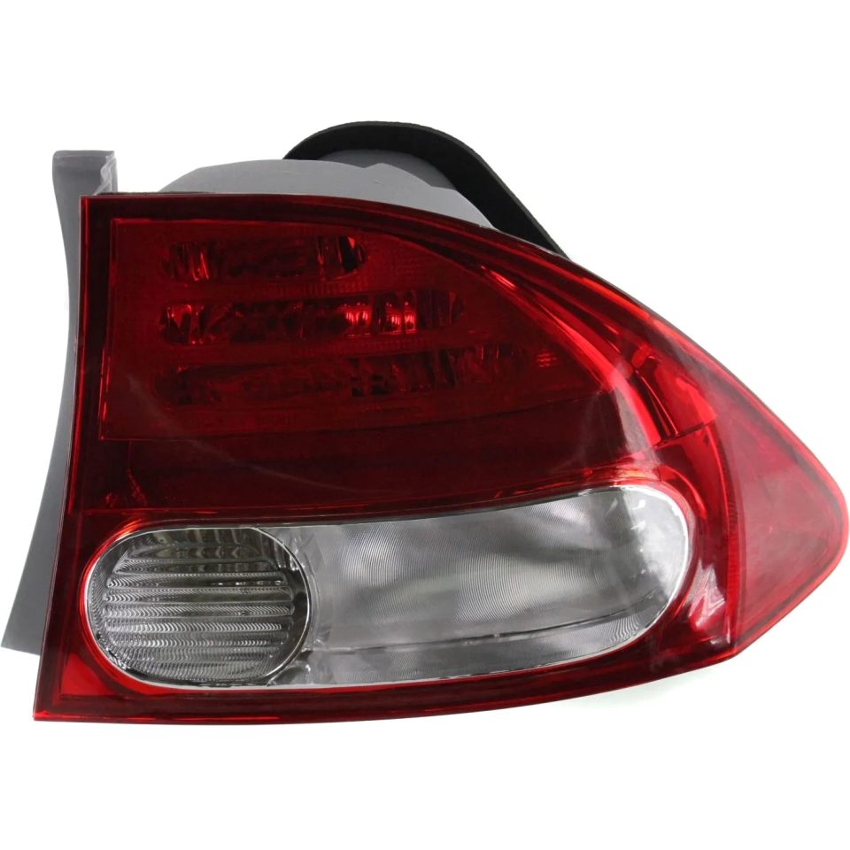 Matte Dining Taillight Taillamp Rear Brake Light Passenger Side Right R for 09-11 Civic Sedan