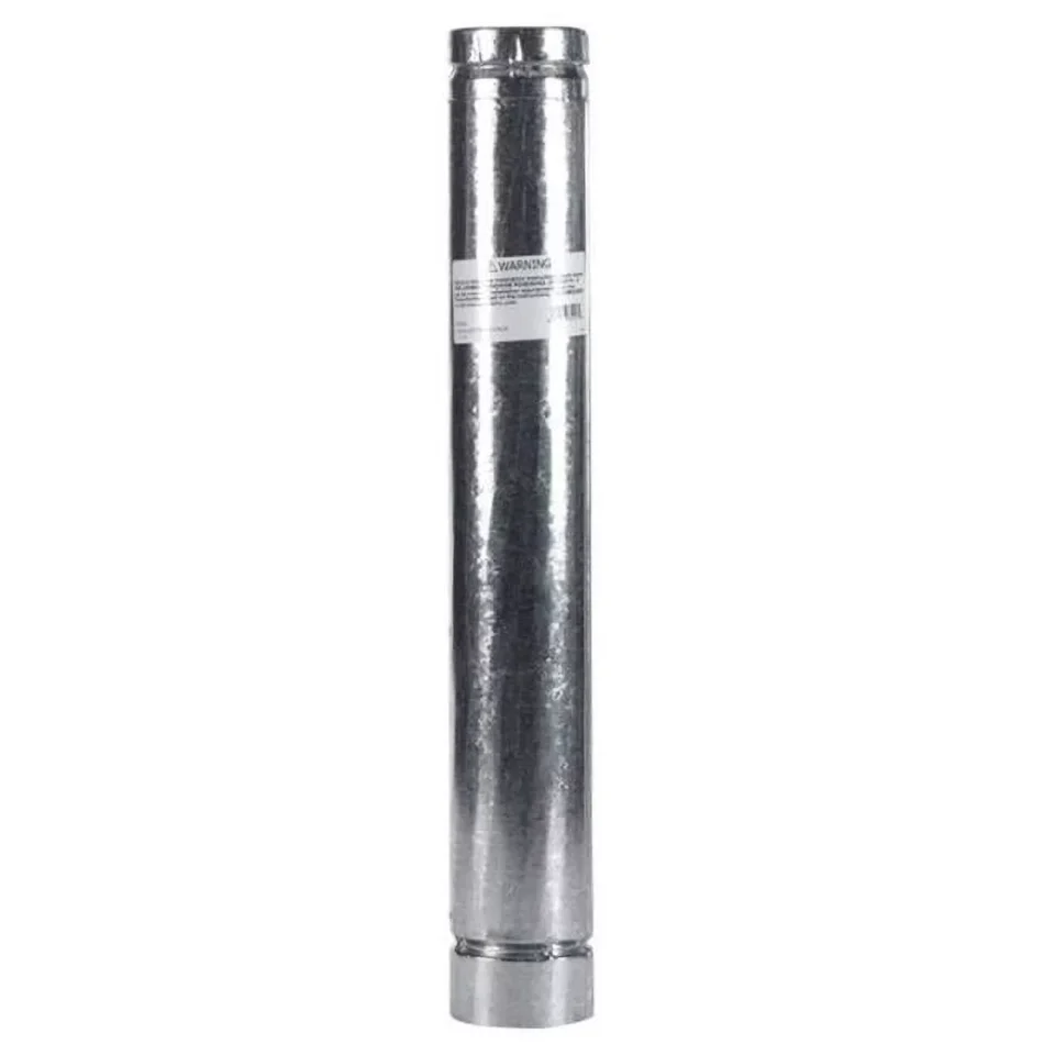 Clear Multi-Purpose Selkirk 283024 Pellet Stove Pipe 3 x 24 in. - pack of 2