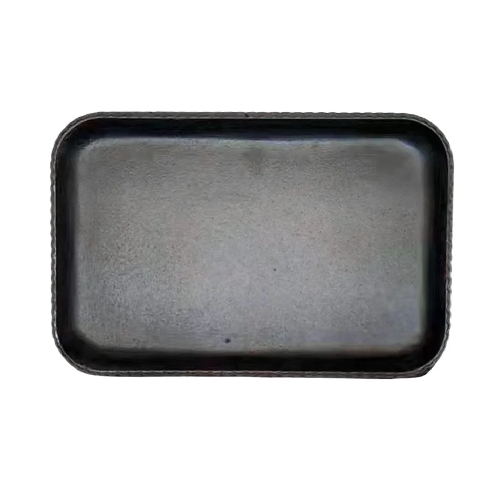 Pure flameer Grill Clean Frying Pan Portable Lightweight Cast Griddle for