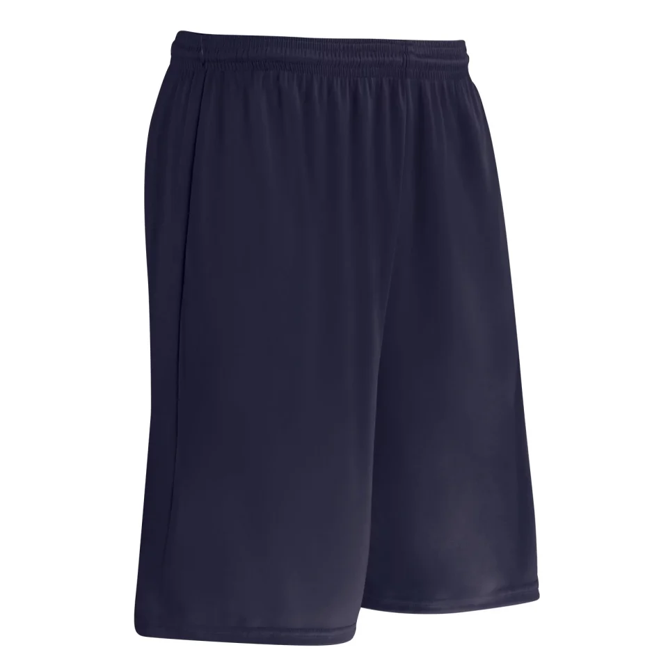 BPA-Free Matte Clutch Basketball Shorts, Adult Medium, Navy