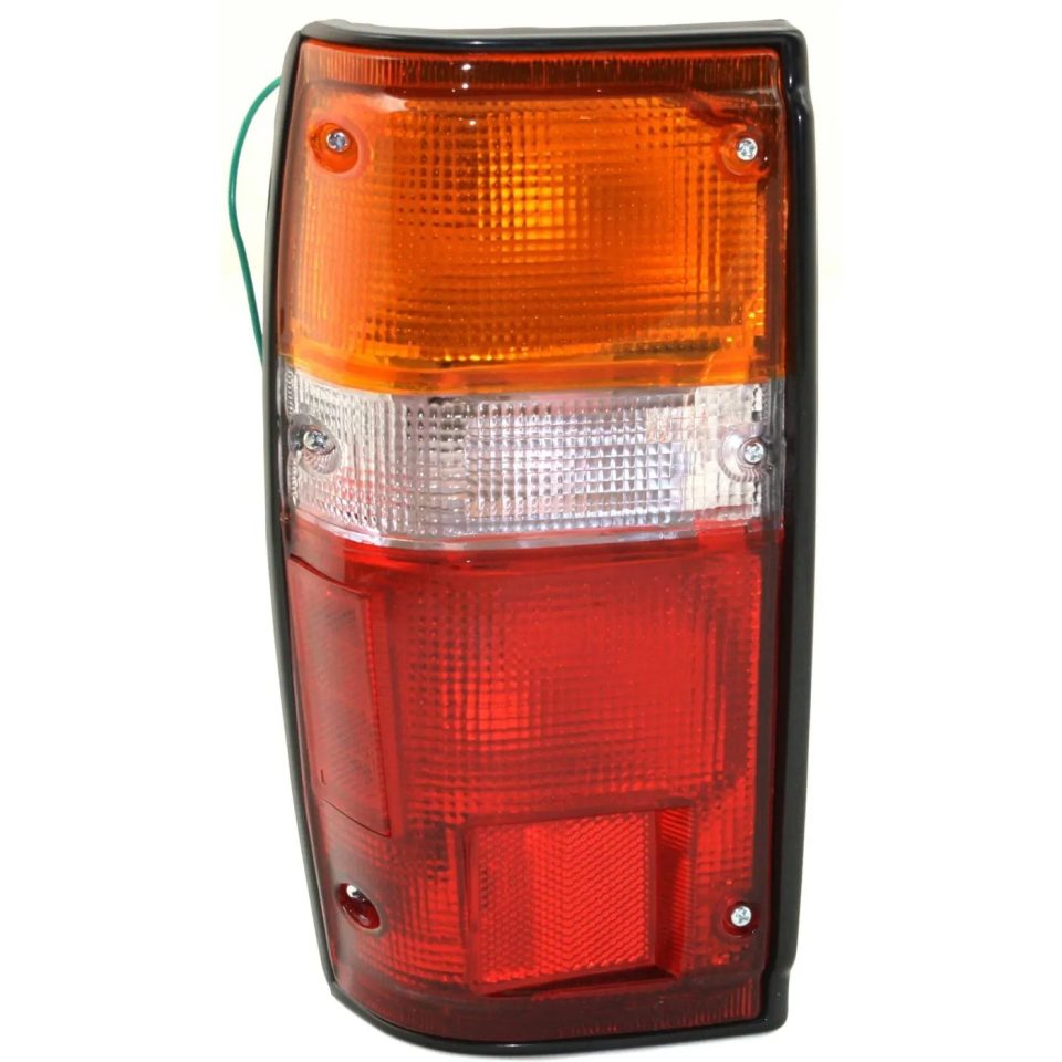 Home Upgraded Halogen Tail Light For 1984-1988 Toyota Pickup Left w/ Black Trim/Bulb(s)