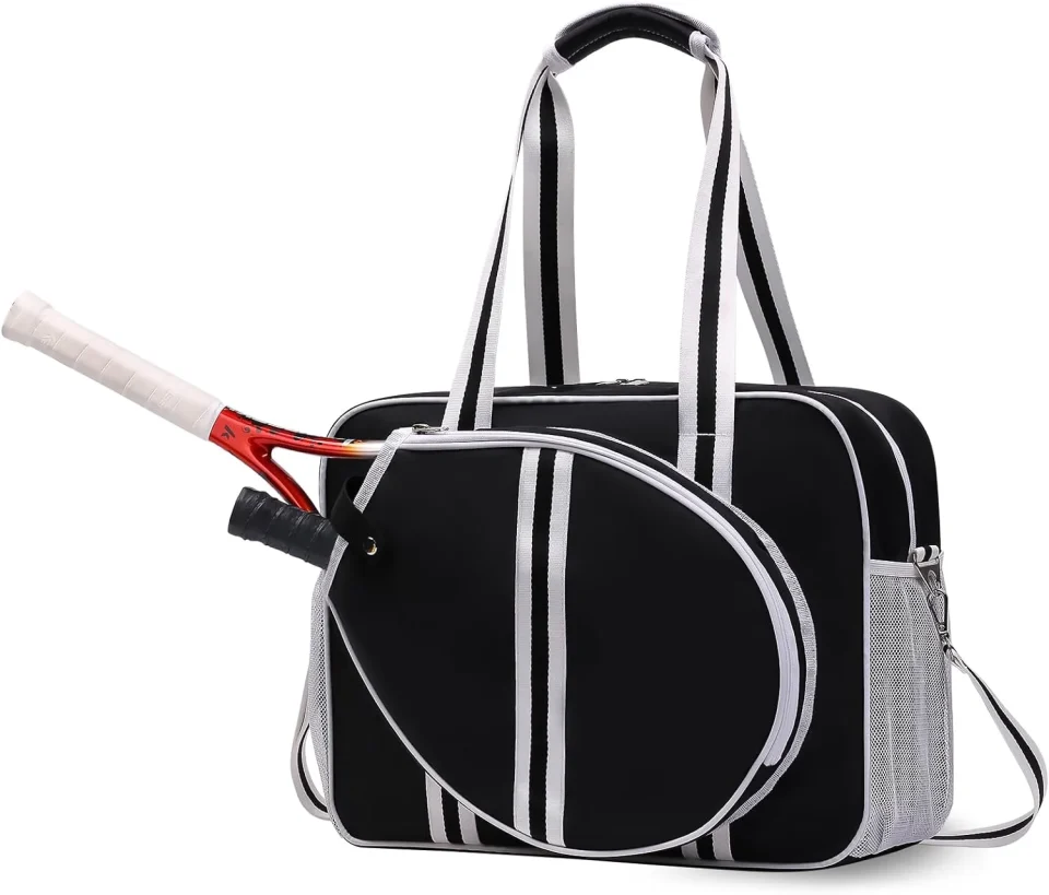 Matte Travel Pickleball Bags For women and men , Tennis Bag Pickleball Rackets Bag