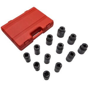 Baking Deep Impact Sockets Remover Installer Tool Puller Extractor Set 17 19 21 22mm