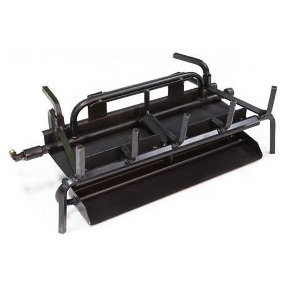 Core Dining Grand Canyon Gas Logs 3BRN-18-SS Stainless Steel 3 Burner, 18 in.