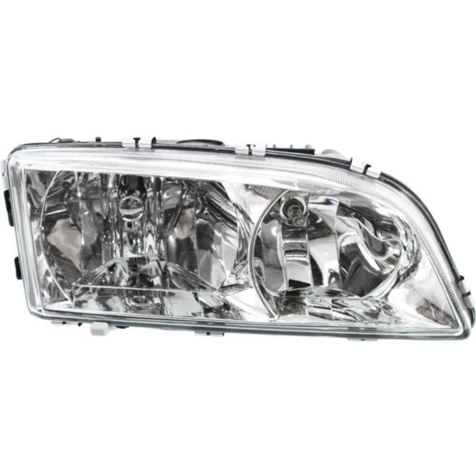 Top-Rated Headlight For 2003-2004 Volvo C70 V70 Right Clear Lens With Bulb