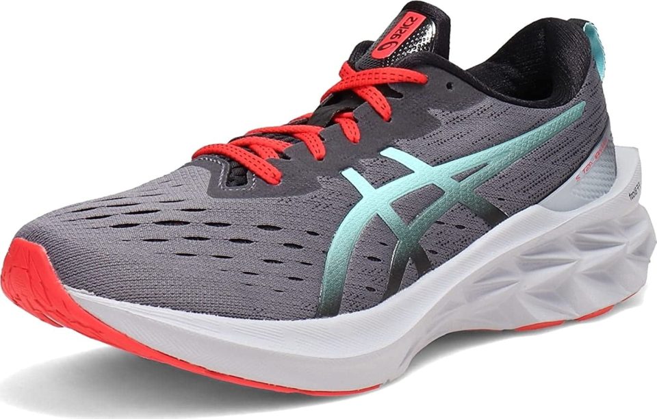 Best-Selling ASICS Men's Novablast 2 Running Shoes, 10, Metropolis/Clear Blue