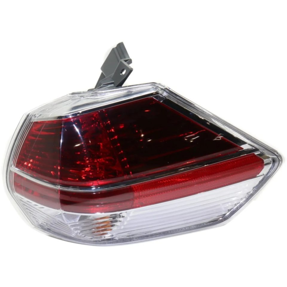 Essential Tail Light For 2014-2016 Nissan Rogue Right Outer Halogen With Bulb CAPA