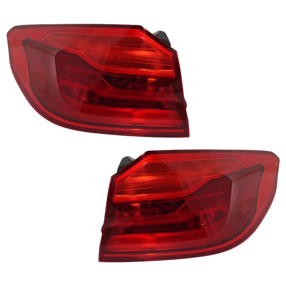 Popular Tail Light Set For 2017-2020 BMW 540i 530i Left and Right Outer Red Lens LED