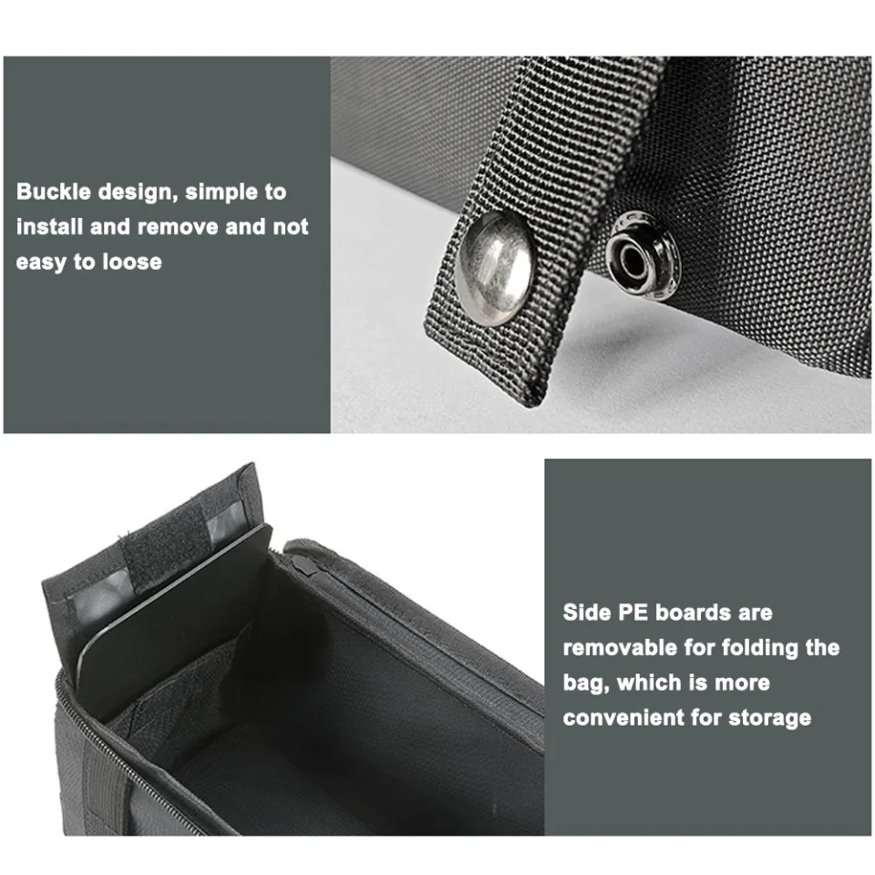 Outdoor CAMPINGMOON Hanging storage bag,Side Tools Side -Table Side -Table Side By Bbq Tools Table
