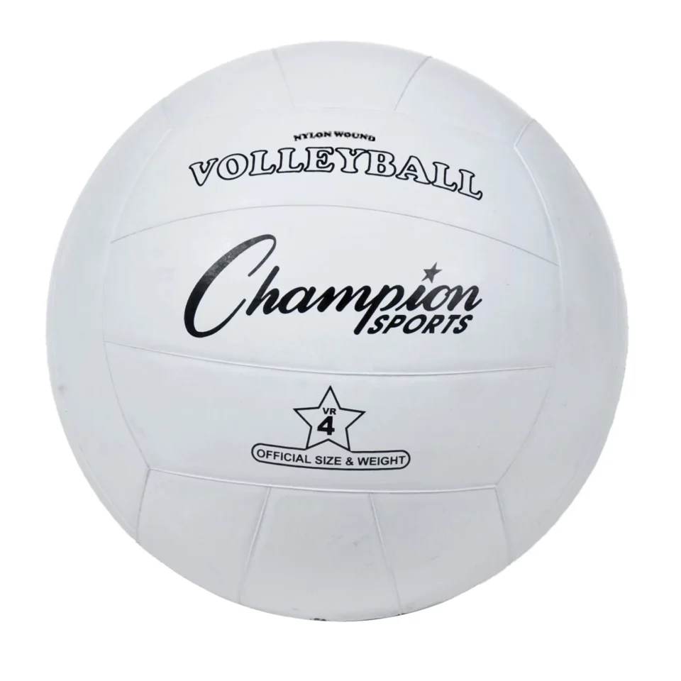 Essential Rubber Volleyball, Official Size, Pack of 3