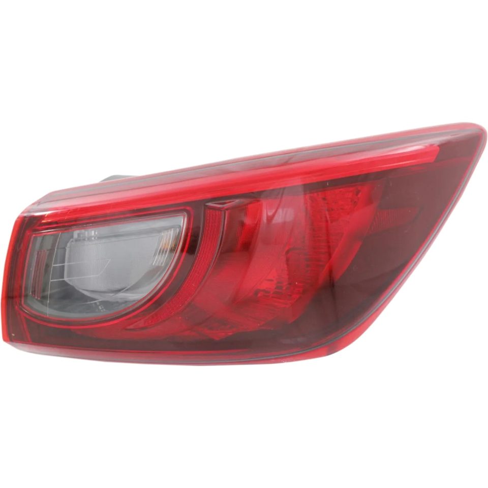 Matte Tail Light For 2016-2018 Mazda CX-3 Passenger Side Outer CAPA