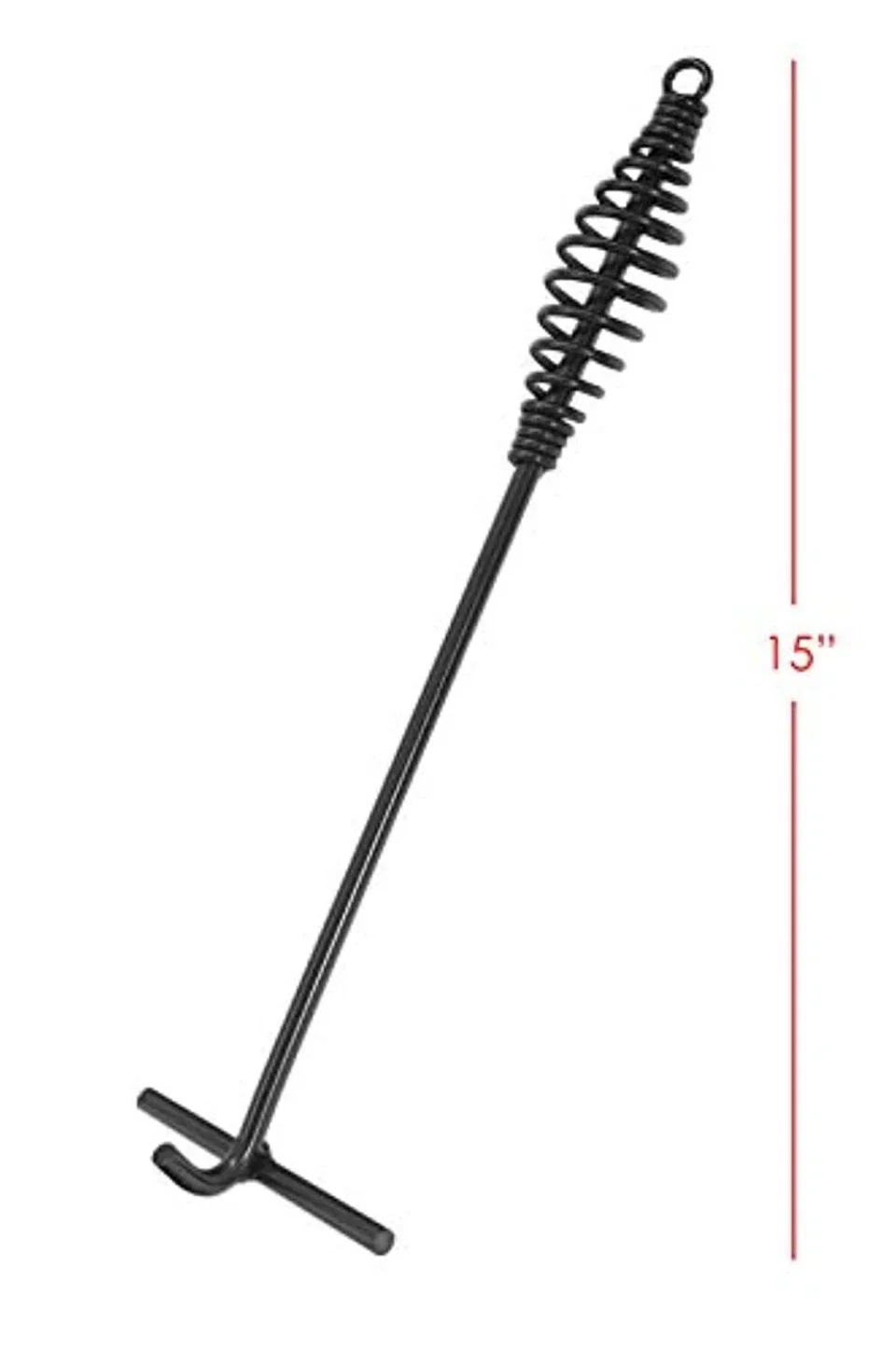 Cast Iron Home Texsport Camp Cast Iron Dutch Oven Lid Lifter Black
