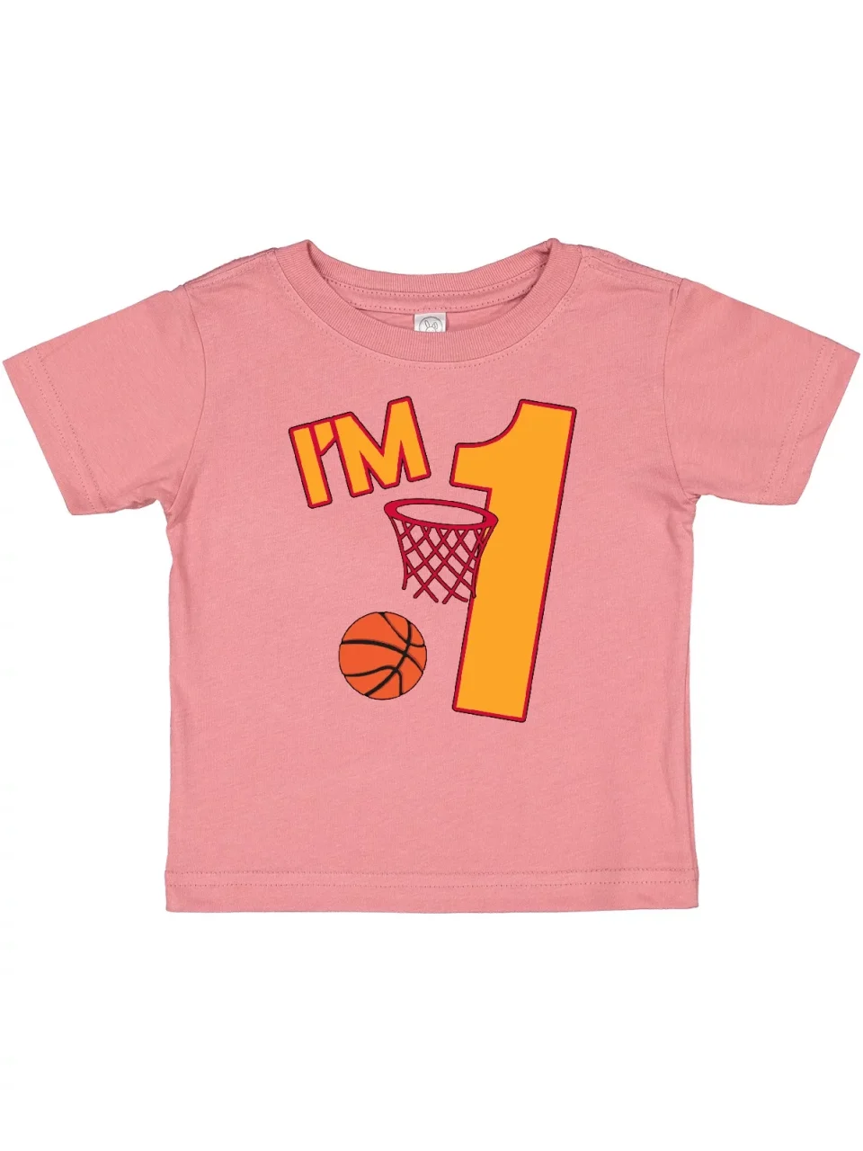 Outdoor Best-Selling Inktastic I'm One! First Birthday Basketball Boys or Girls Baby T-Shirt