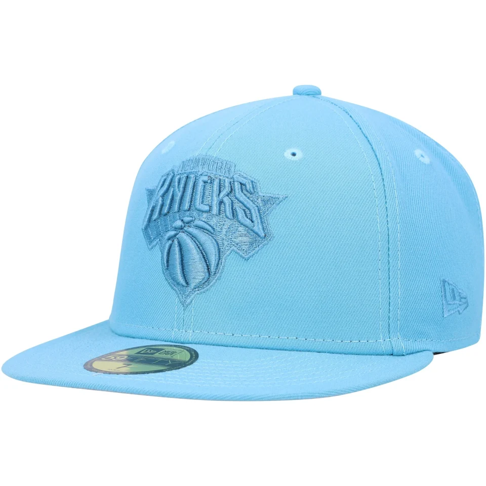Core Value Men's New Era Blue New York Knicks Color Pack Foam 59FIFTY Fitted Hat