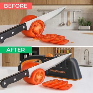 Baking Popular Sharp Pebble 5 Precision Adjust Knife Sharpener- 3-Stage Premium Kitchen Knife Sharpener to Repair. Restore & Polish Blades by Sharp Pebble