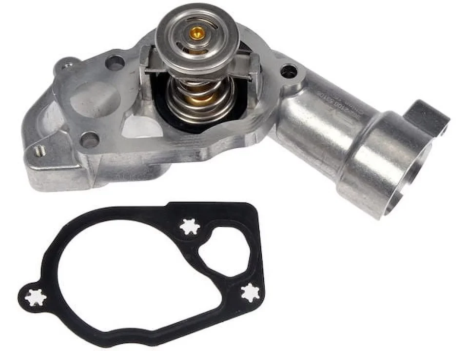 Portable Engine Coolant Thermostat Housing Assembly - Compatible with 2005 - 2008 Buick LaCrosse 3.6L V6 2006 2007
